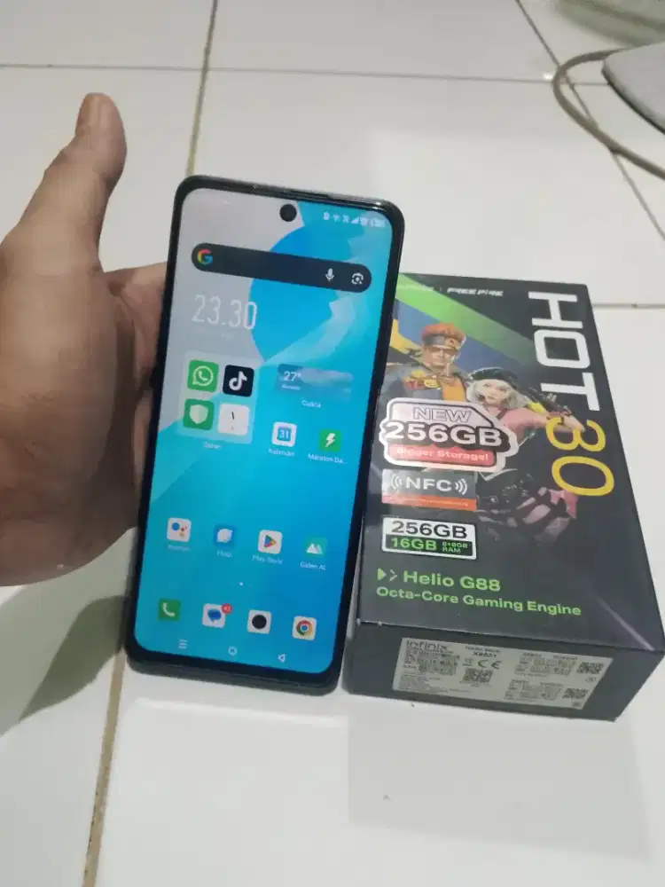 jual hp second infinix hot 30 NFC