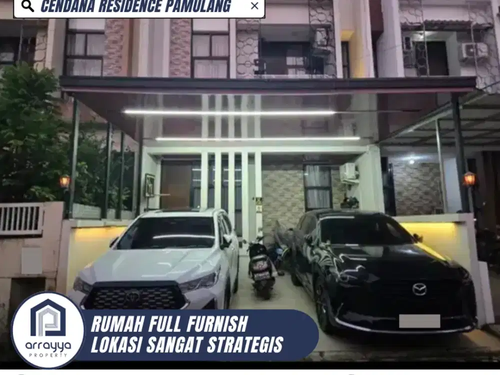 DIJUAL RUMAH CANTIK SIAP HUNI LINGKUNGAN ASRI DI CENDANA RESIDENCE (MD23)