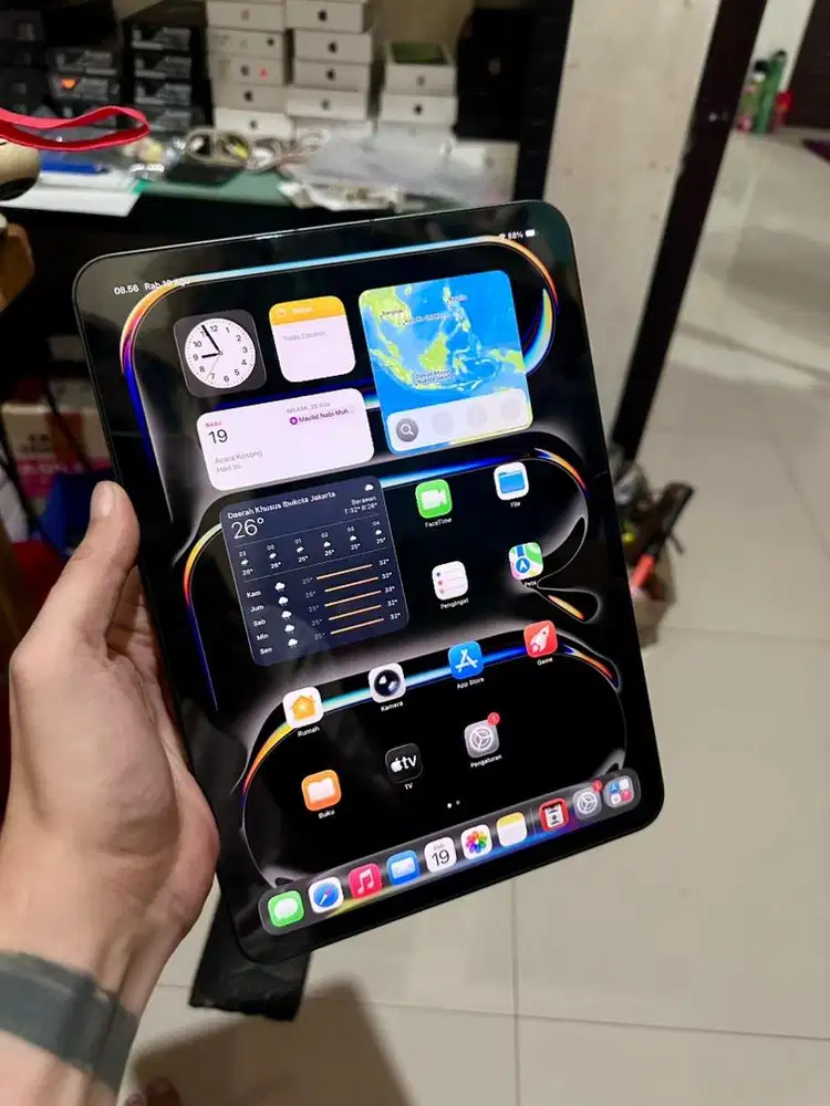 iPad Pro 11 M5 256gb termurah mulus masih garansi