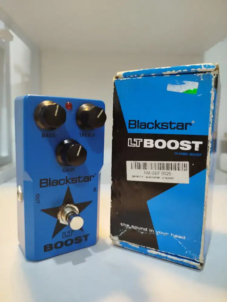 Pedal Efek Gitar Blackstar LT Boost Original + Dus