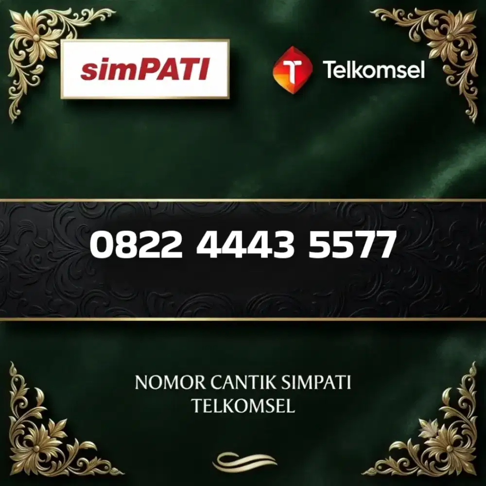 Nomor cantik simpati Telkomsel super