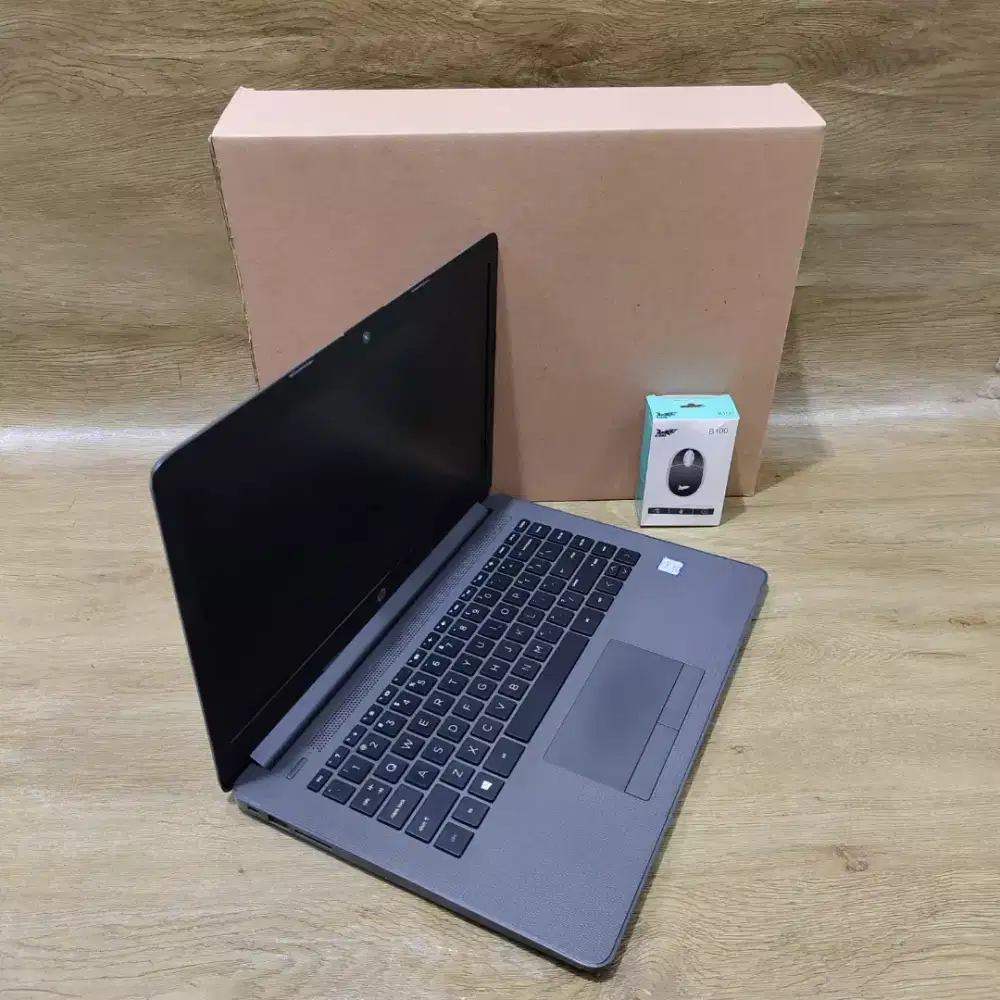 LAPTOP HP 240 G7 SLIM CORE i5 GEN 8 RAM 16GB bonus Mouse Baru Siap pak