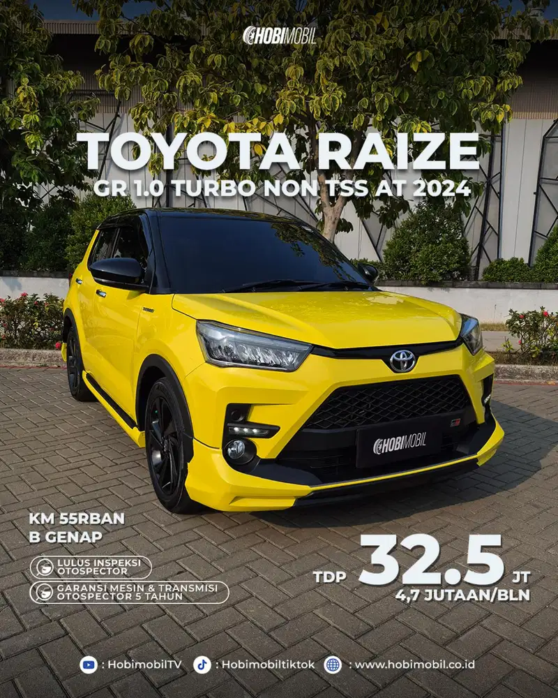 Toyota Raize GR 1.0 Turbo Non TSS