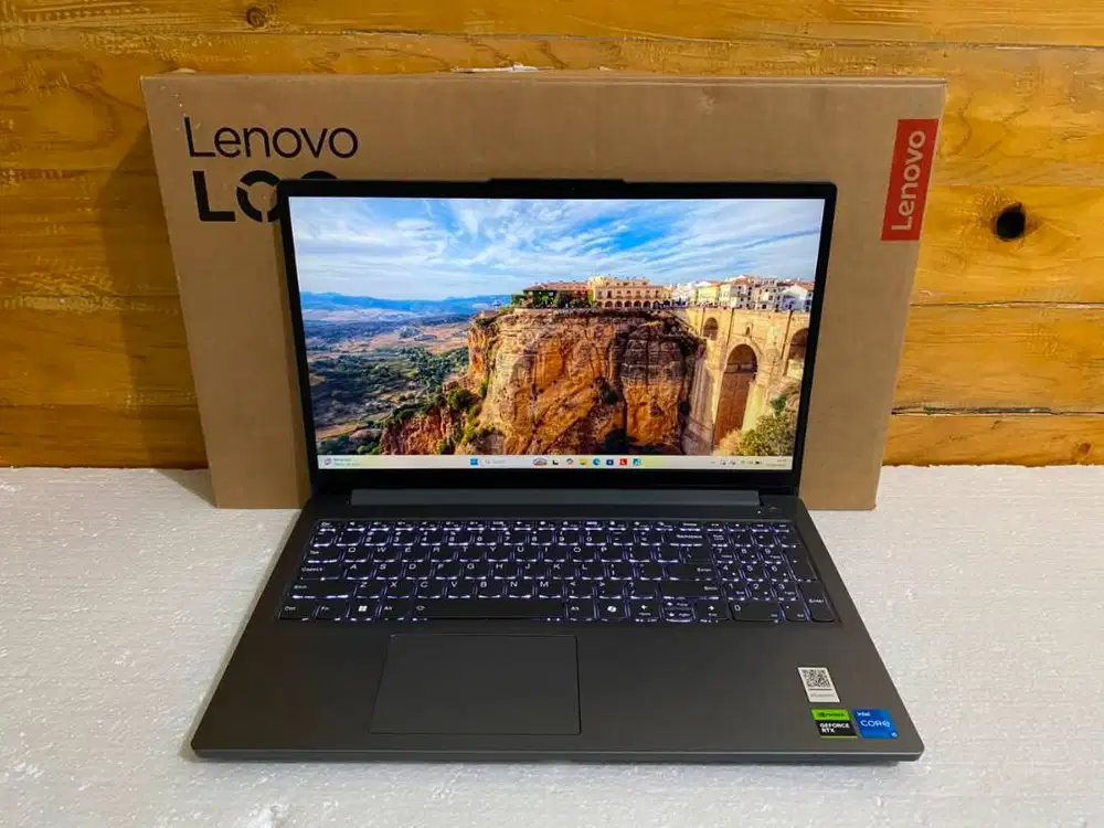 LENOVO LOQ ESSENTIAL 15IAX9E CORE I5 12450HX Ram 12GB SSD 512GB RTX 30