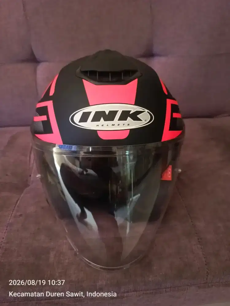 Helm INK Double Visor Half Face