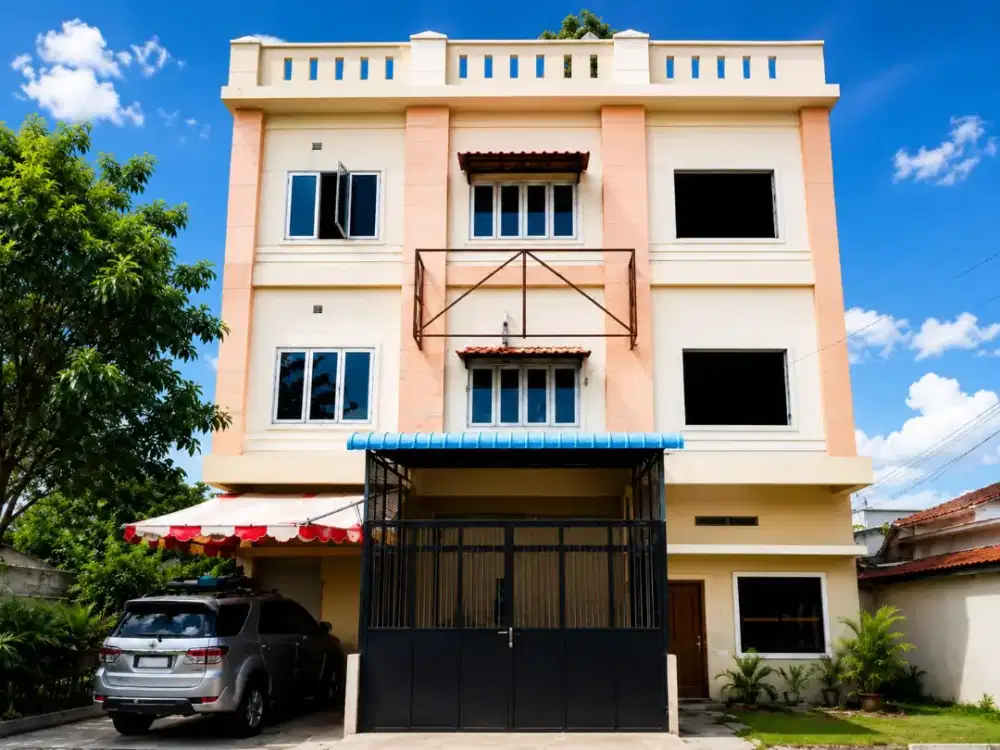 DIJUAL RUKO 3 1/2 LANTAI DAERAH KRAKATAU KOTA MEDAN