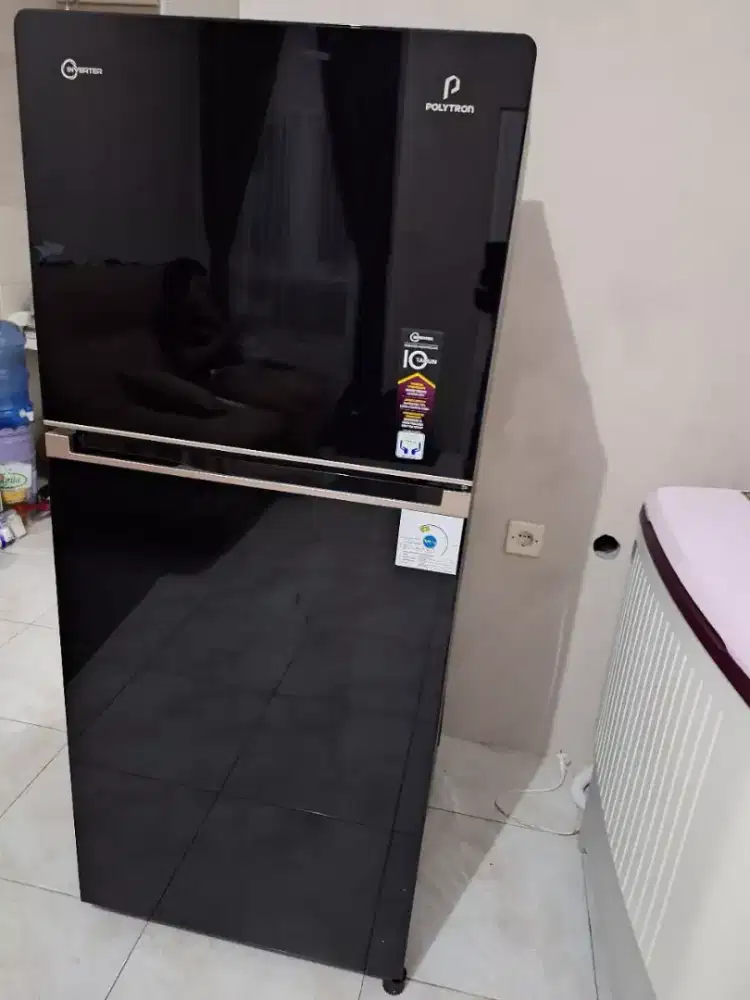 Kulkas POLYTRON Belleza JUMBO 2 pintu 220 PRW 23VX
