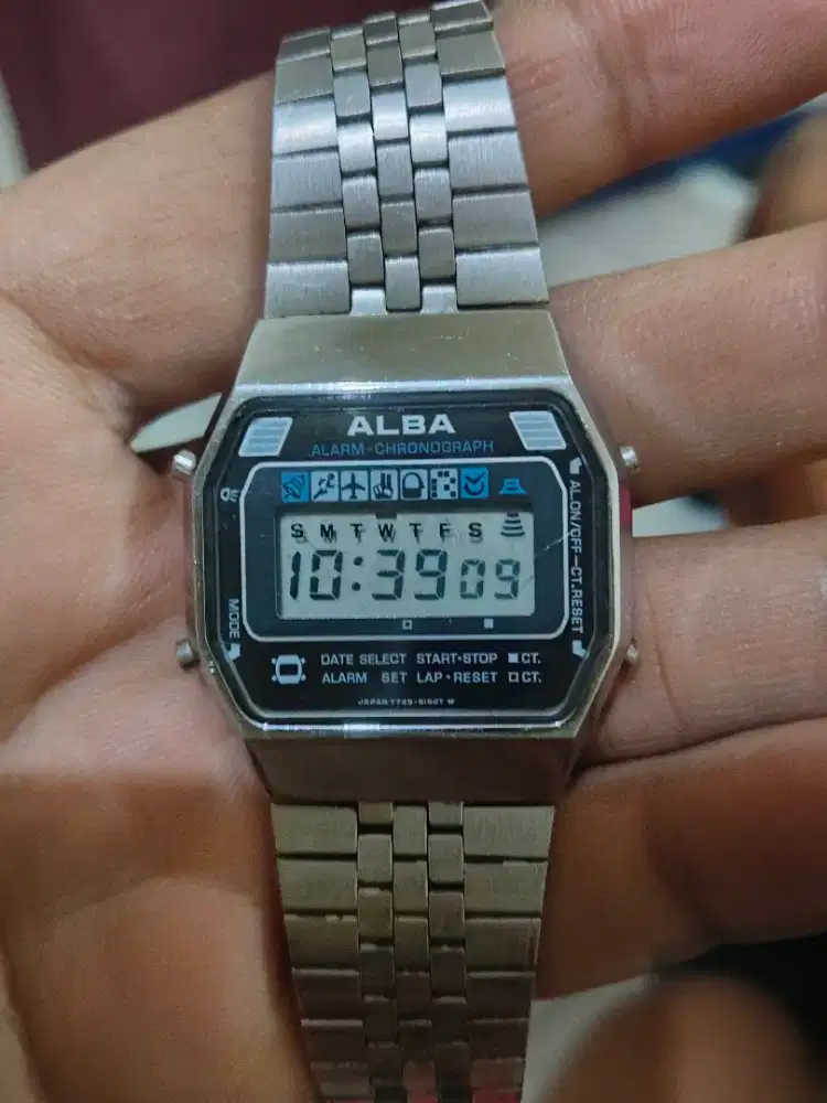 Jam Vintage Seiko Alba Y467-5050