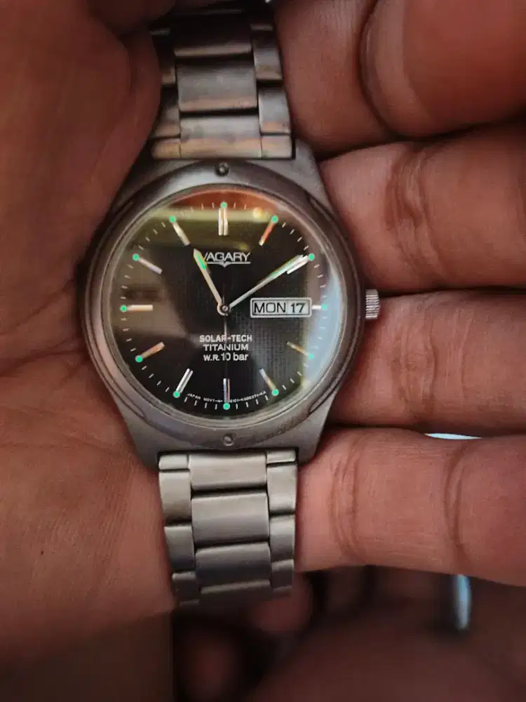 Jam Citizen Vagary Solar-Tech Titanium
