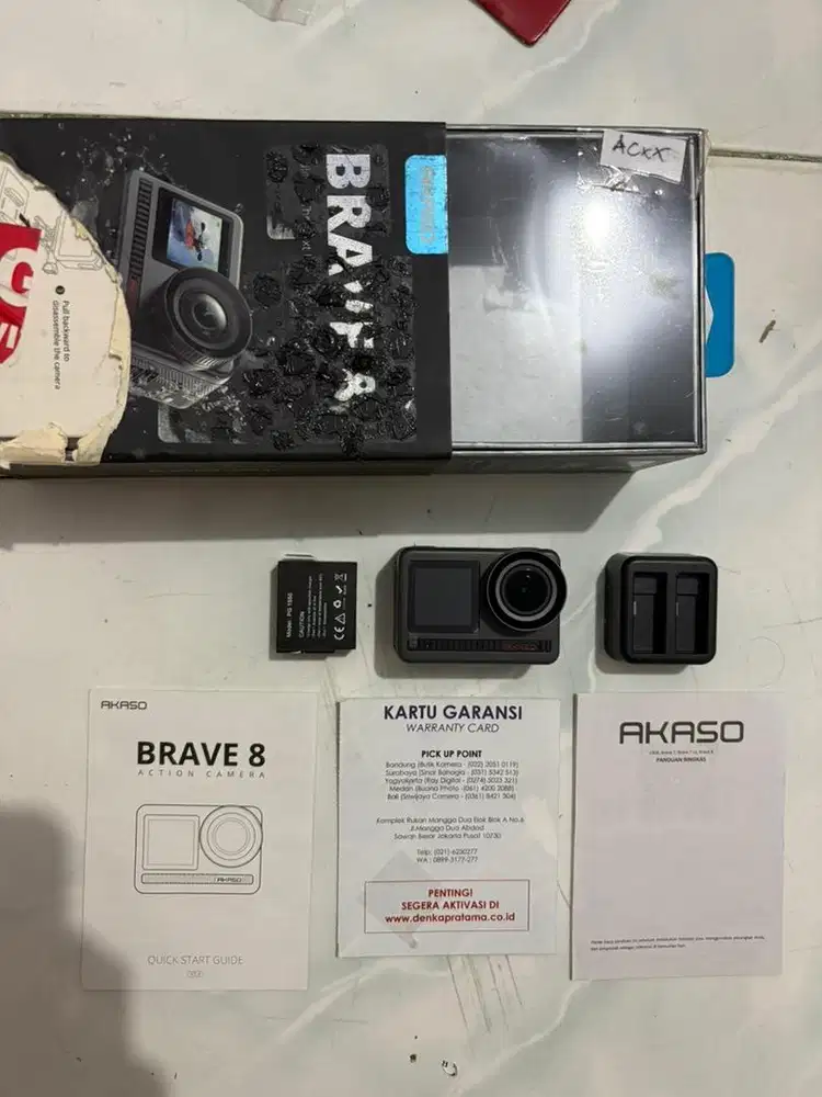 Akaso Brave 8 second