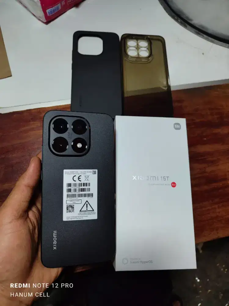 Xiaomi 15T 5G 12/512 fullset ORI mulus like new