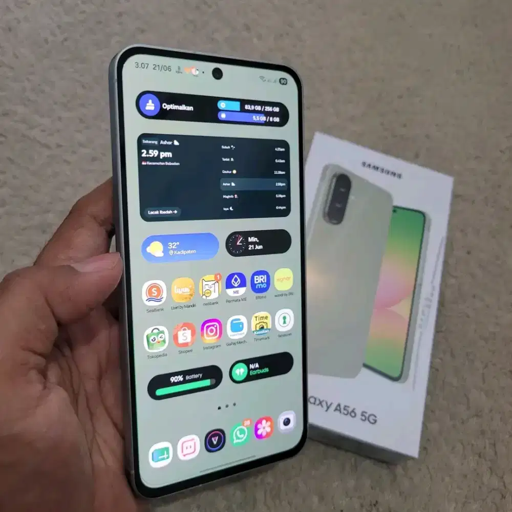 Samsung A56 5G Awesome Olive