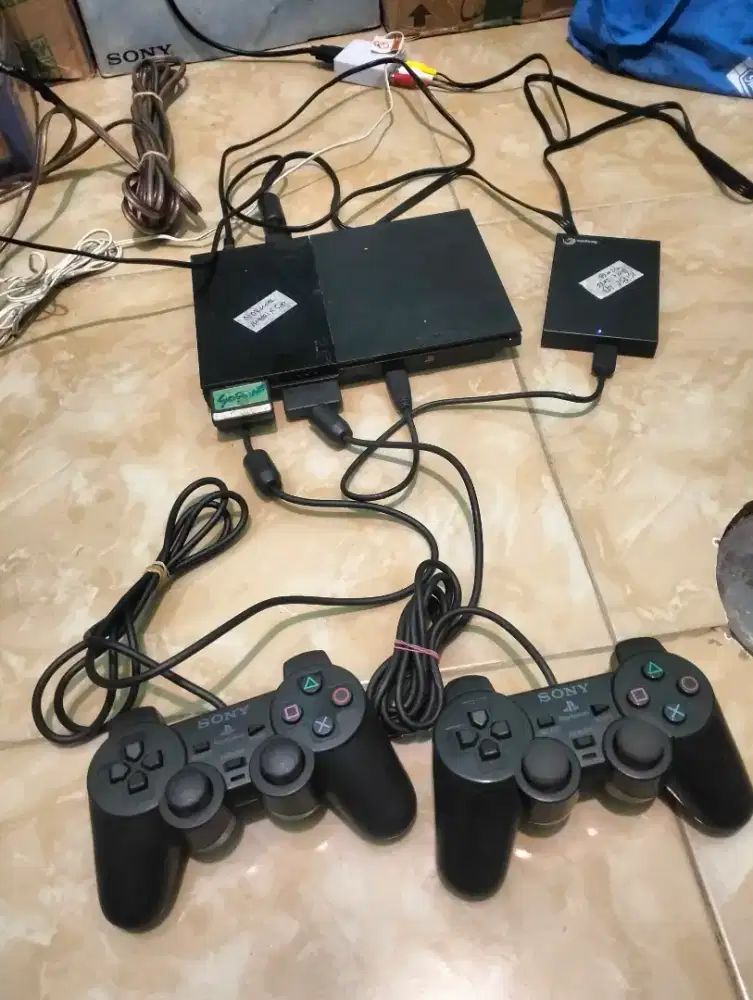 PS2 slime seri 9 Matrix Hardisk External 320GB