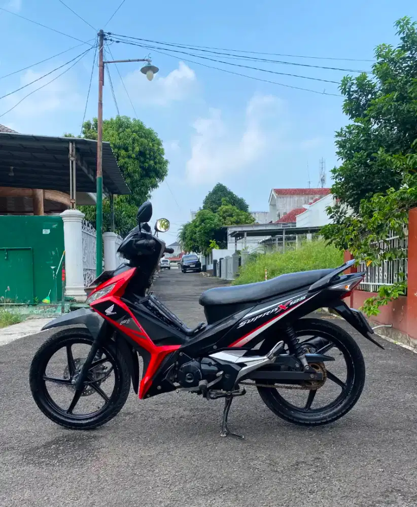 HONDA SUPRA X 125 CW 2017 KOTAMADYA LOW KM RECORD DEALER