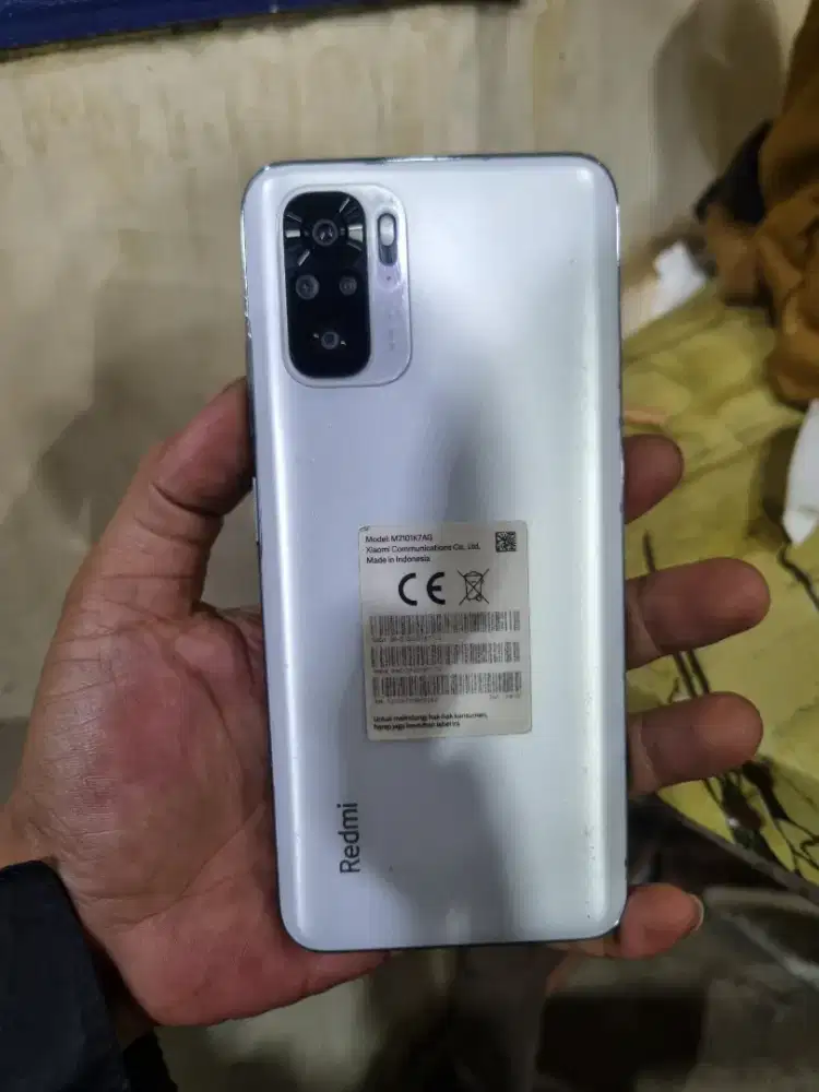 Redmi note 10 4/64gb Fullset barang simpanan