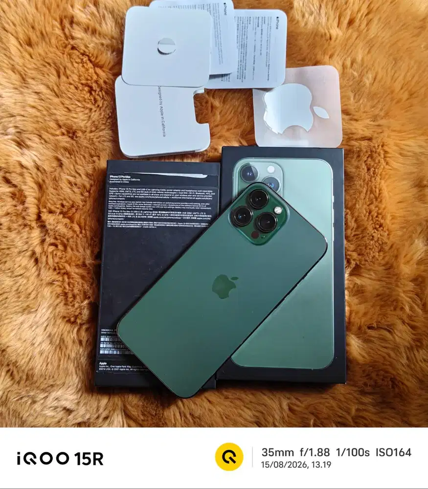 Iphone 13 Pro max 1TB Imei Kemeprin Regist permanen (Bukan Beacukai)