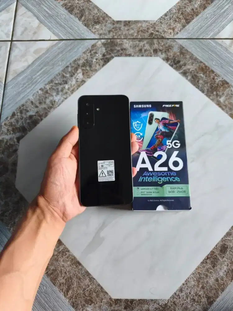 Samsung a26 5g lengkap mulus