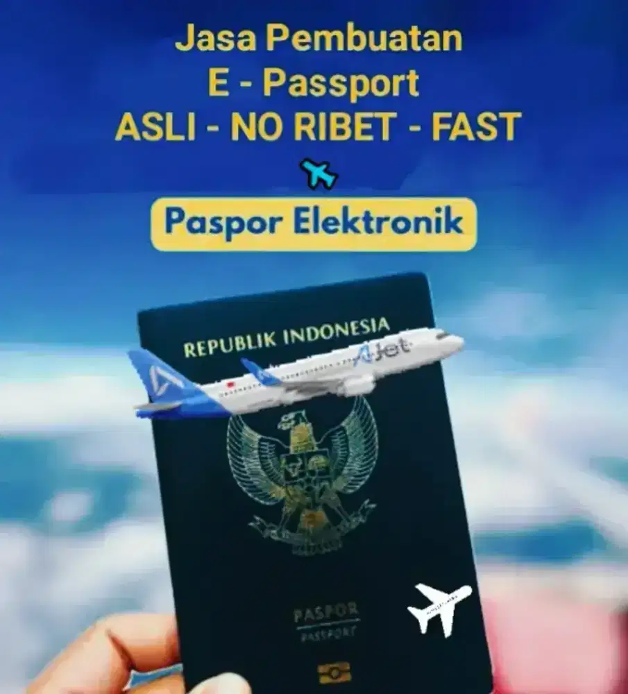 Jasa Bantu Pengurusan Passpor Elektronik | E-Passport Terbaru 2026