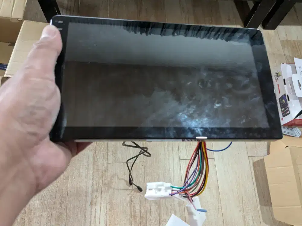 Head Unit Android 9 inci termasuk frame