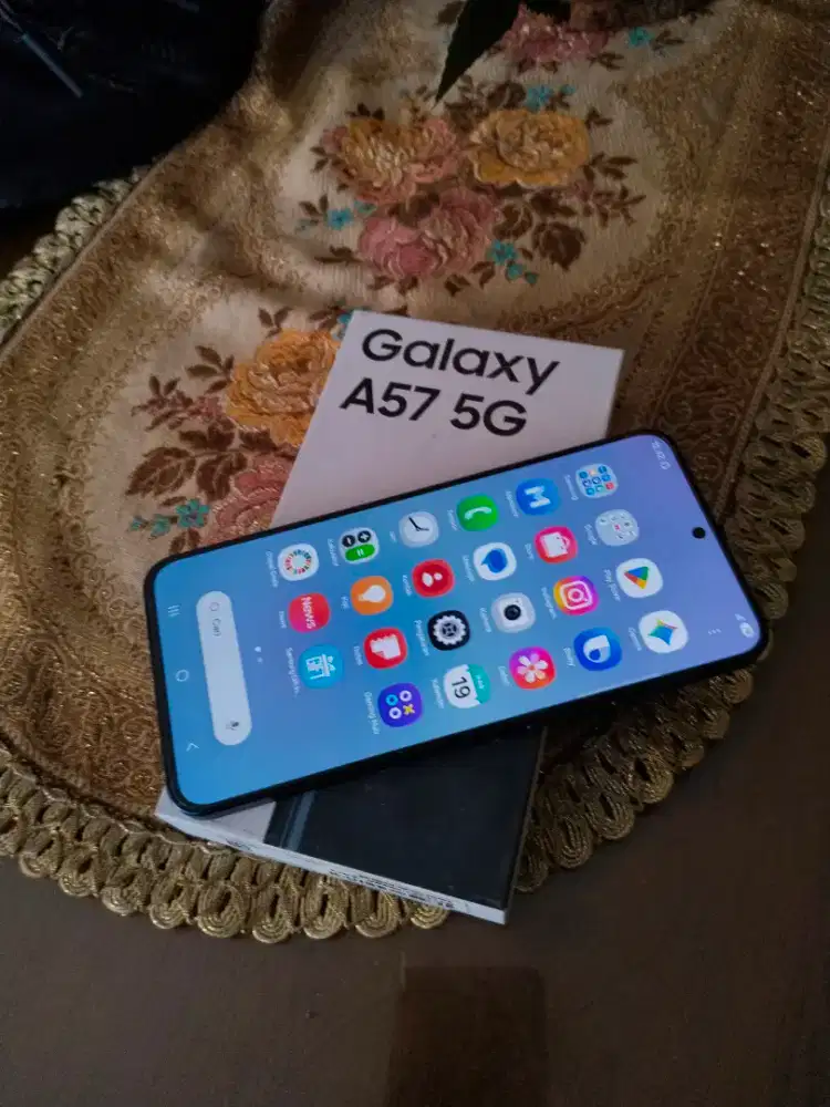 samsung A57 5G ram 8/256 fulset sampai nota ada