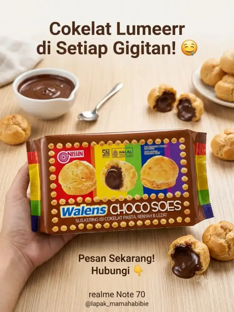 wallen soes coklat