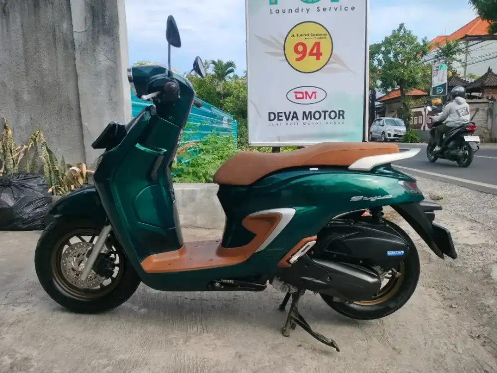 Stylo ABS hijau Deva motor