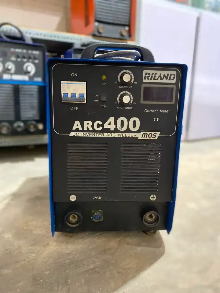 Mesin las bekas MMA 400 ampere 3 phase listrik IGBT DC SECOND