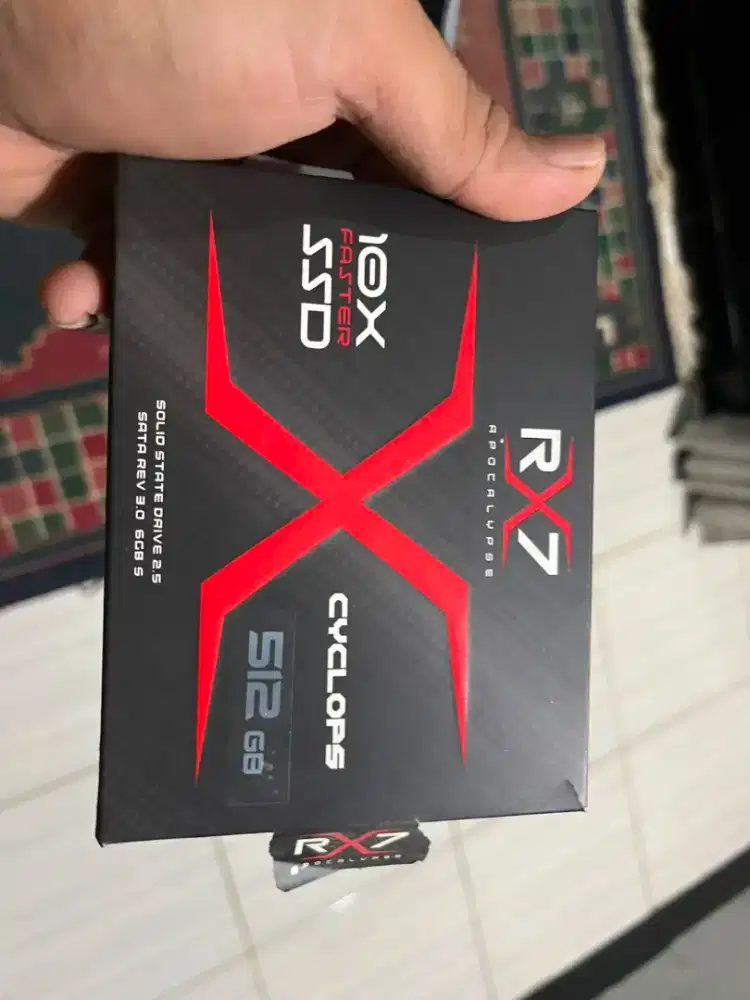 SSD RX7 512gb New