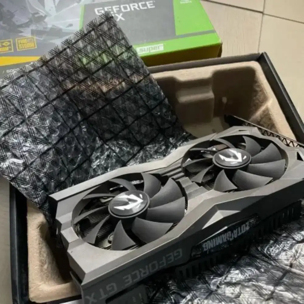 Vga gpu nvidia zotac game amp gtx 1660 super6gb gddr6 normal pc kom