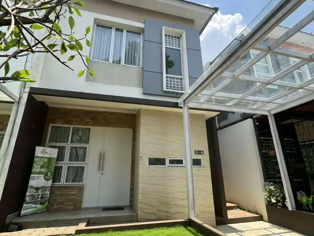 Rumah Cinere 2 Lantai Dalam Cluster Besar Dekat Pintu Tol