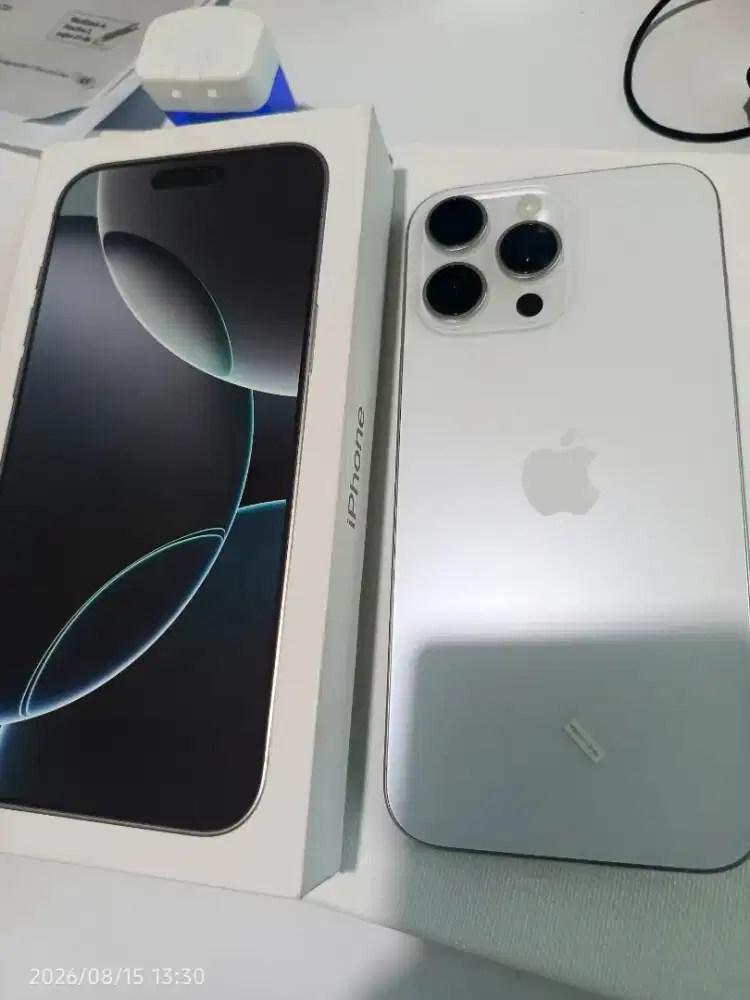 Iphone 16 promax lengkap box