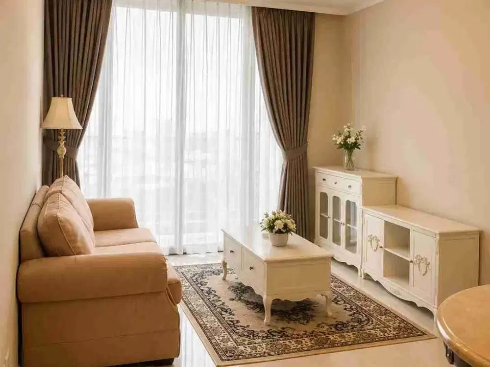 Disewa Apartemen Anggrek Residence 2 BR Full Furnish Jakarta Barat