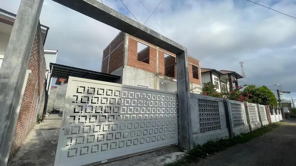 Rumah dijual kualitas material terbaik lokasi pusat kota