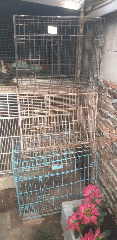 JUAL 3 KANDANG KUCING BEKAS