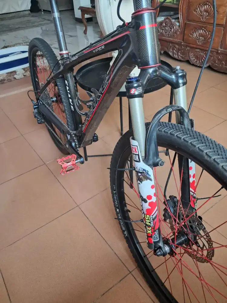 Sepeda gunung carbon