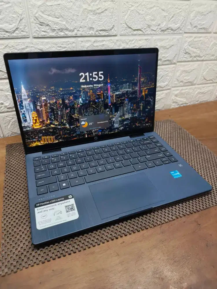 HP Pavilion X360 2in1 Laptop intel Core i3 Gen-12 (8/512gb) MULUSS