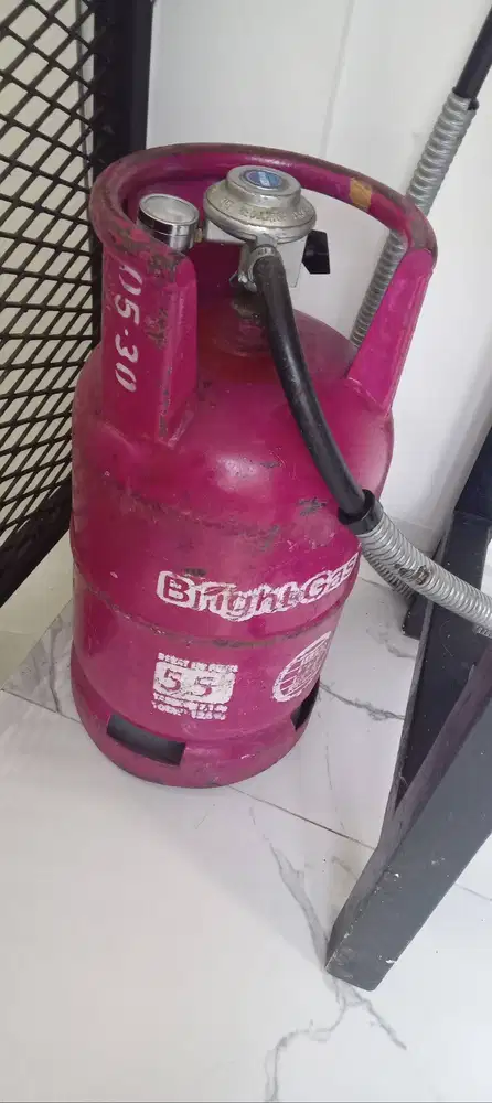 Tabung gas bright 5,5, kondisi baik