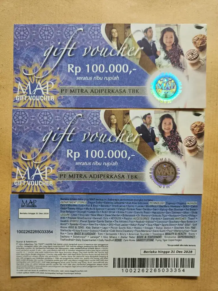 VOUCHER MAP 100K ORIGINAL