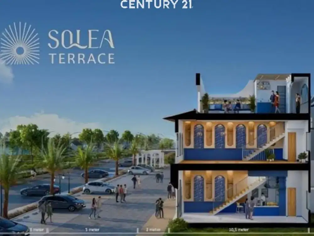 Solea Terrace Di Citra Garden City Dengan Konsep Mediterania