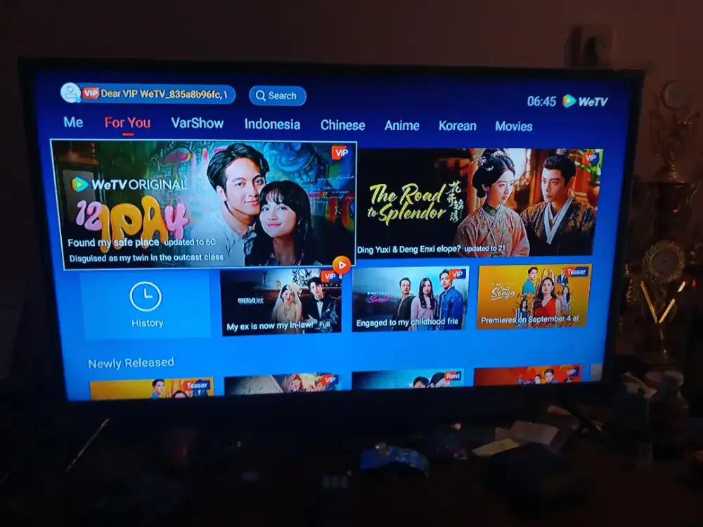 Du jual tv politron 43 inch