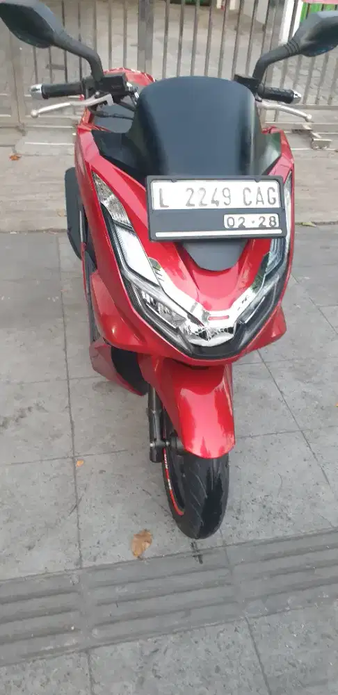 PCX 160 th 2023 merah Glozi istimewa pjk baru