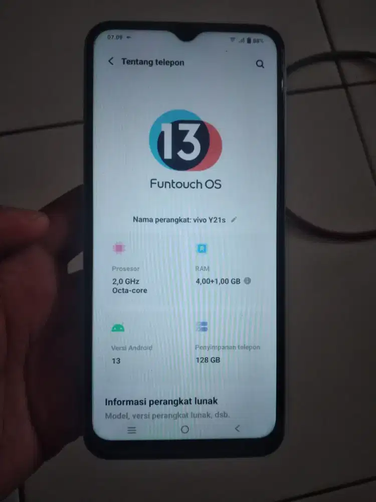 Vivo y21s 4+1/128gb
