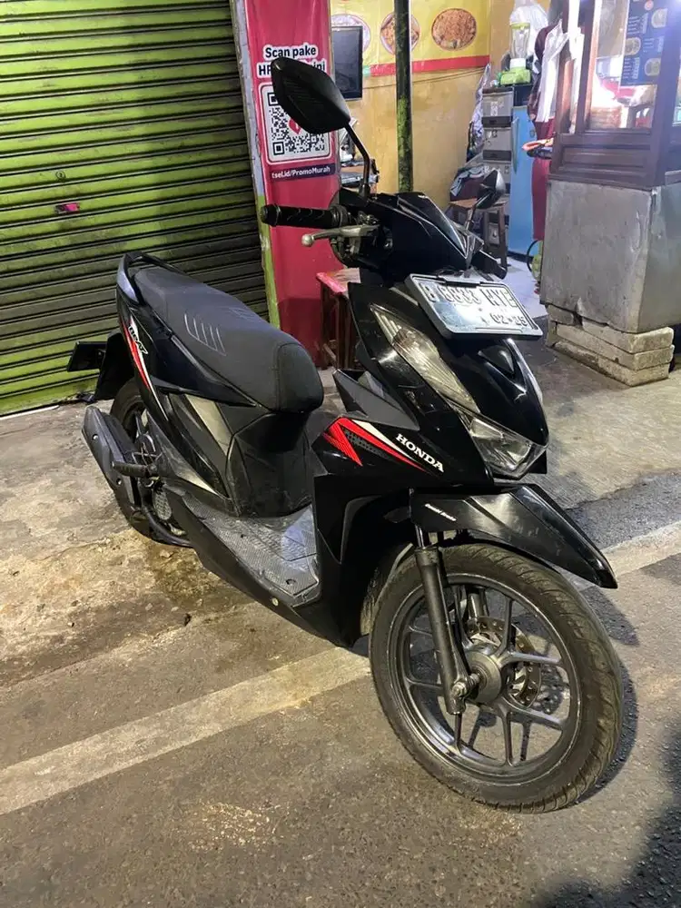 Beat 2020 Hitam Standar Jual cepet Bu
