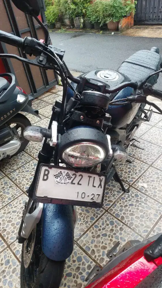 Yamaha XSR 155 Matte Blue 2022