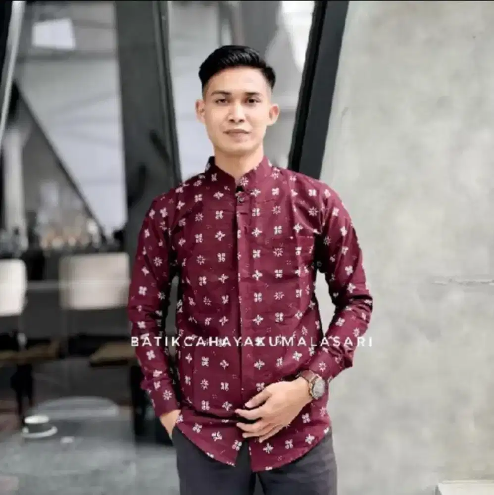BAJU HEM PRIA lengan panjang