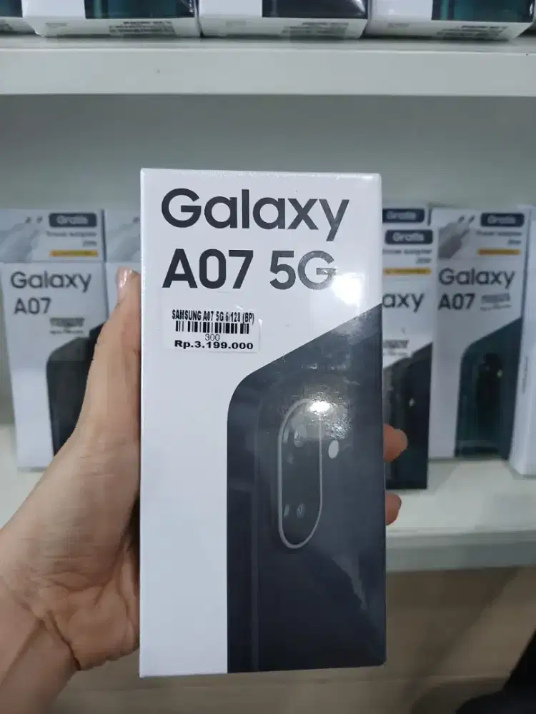 Ready samsung A07 5G 6/128 garansi resmi 1tahun atlantis dahsyat