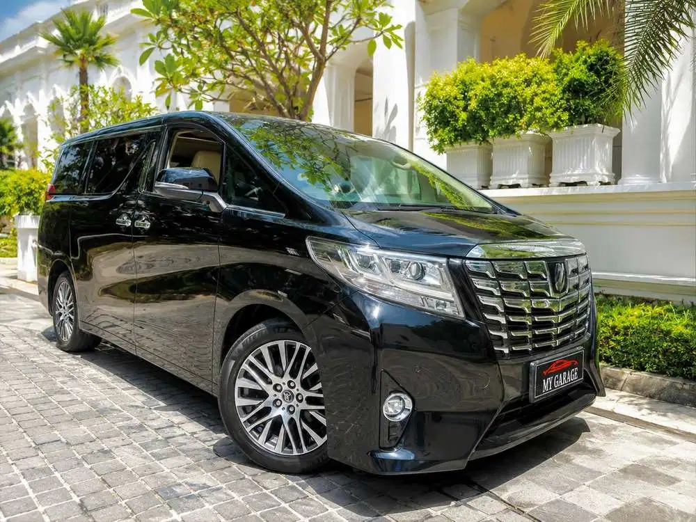 Alphard G 2017 Hitam Tgn 1 dari baru Full Original pajak panjang