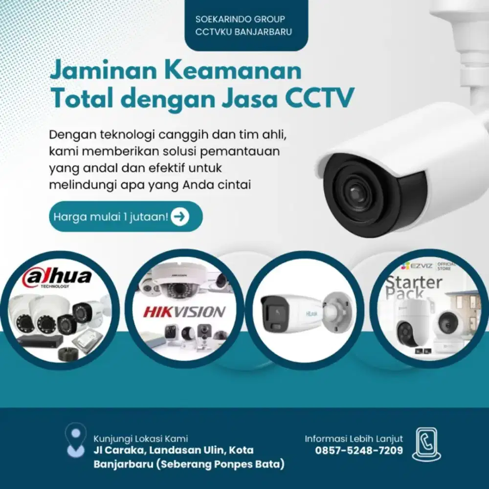 PEMASANGAN DAN PERBAIKAN CCTV, HARGA EKONOMIS
