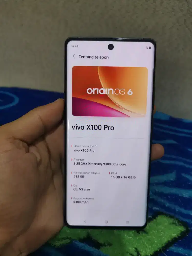 Vivo x100 pro 16/512