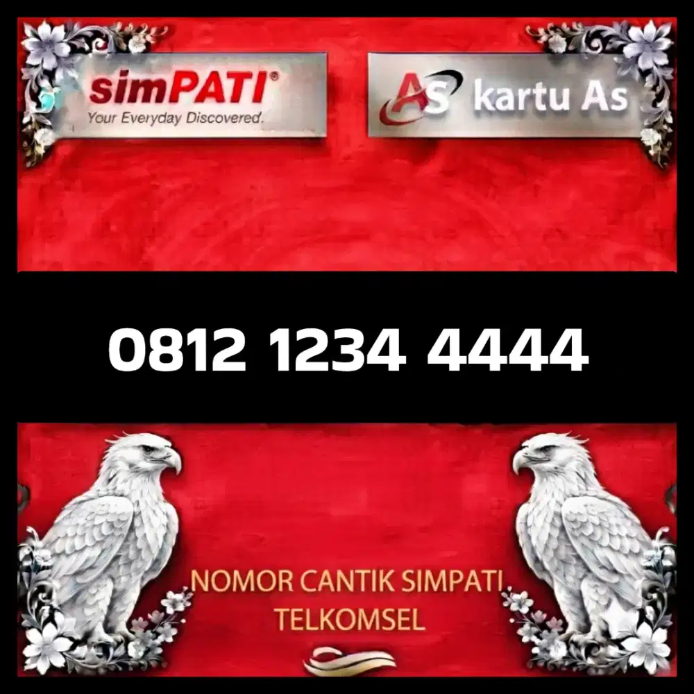 Nomor cantik simpati Telkomsel super